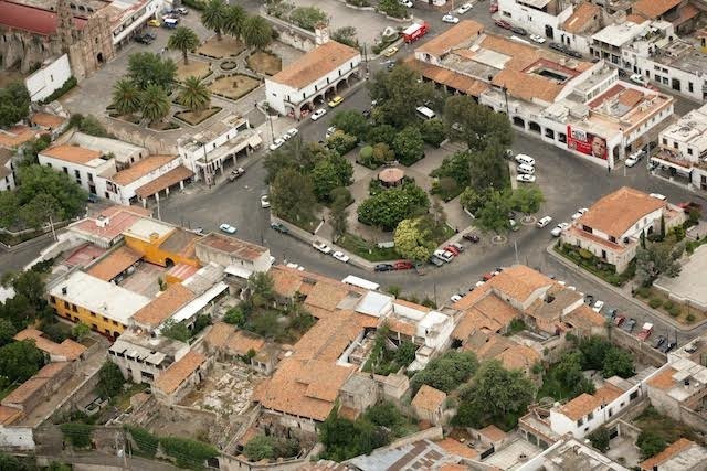 TOMA AEREA DEL CENTRO DE ACULCO